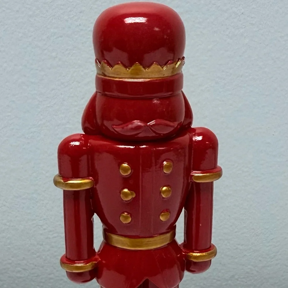 NEW Target Bullseye Playground Nutcracker Red w/ Gold Accents